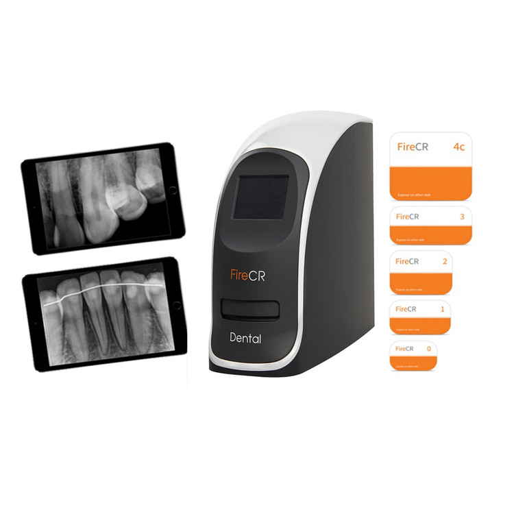 اسکنر فسفرپلیت Fire CR Dental فایر سی آر 3Disc تری دیسک